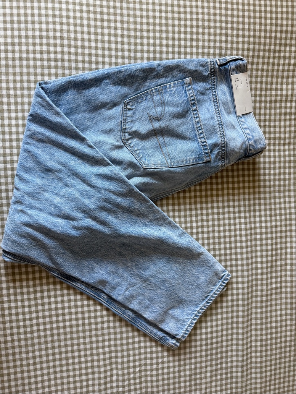 American Eagle Outfitters Light Blue Straight Leg Jeans
